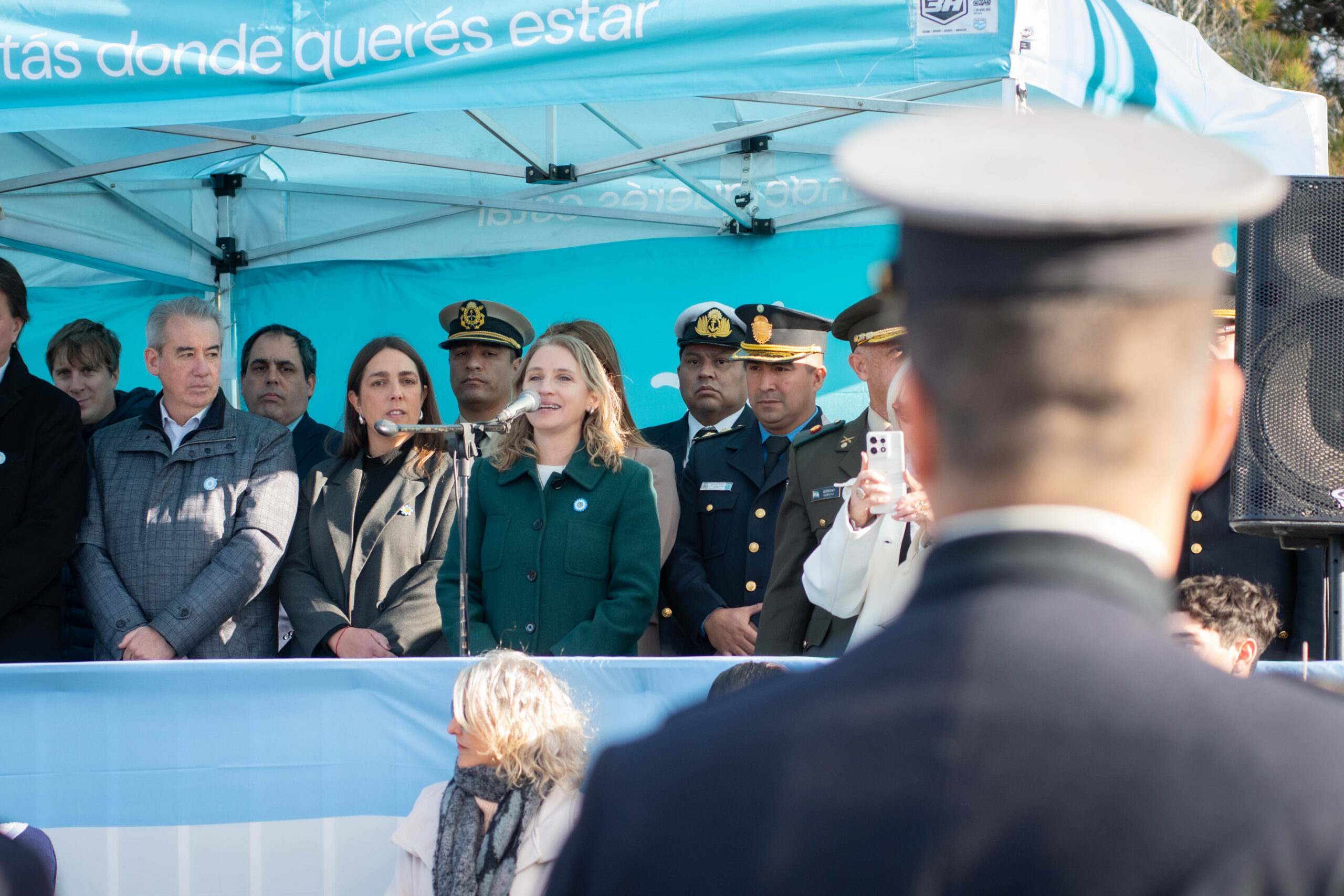 El Concejo Deliberante acompañó la conmemoración del Día de la Bandera en Rada Tilly