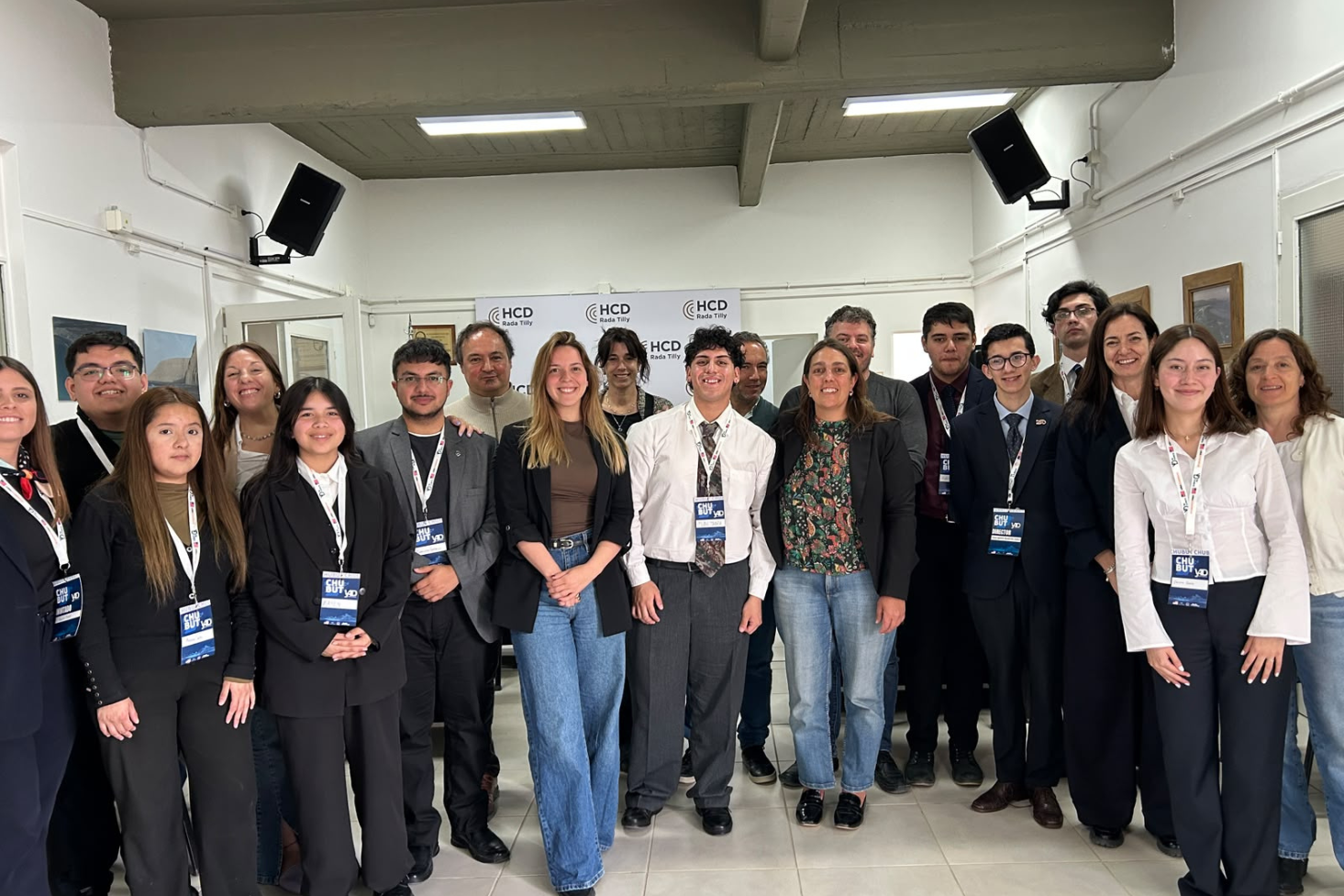 Recibimos a los jóvenes de Youth for Democracy Chubut en el Concejo Deliberante